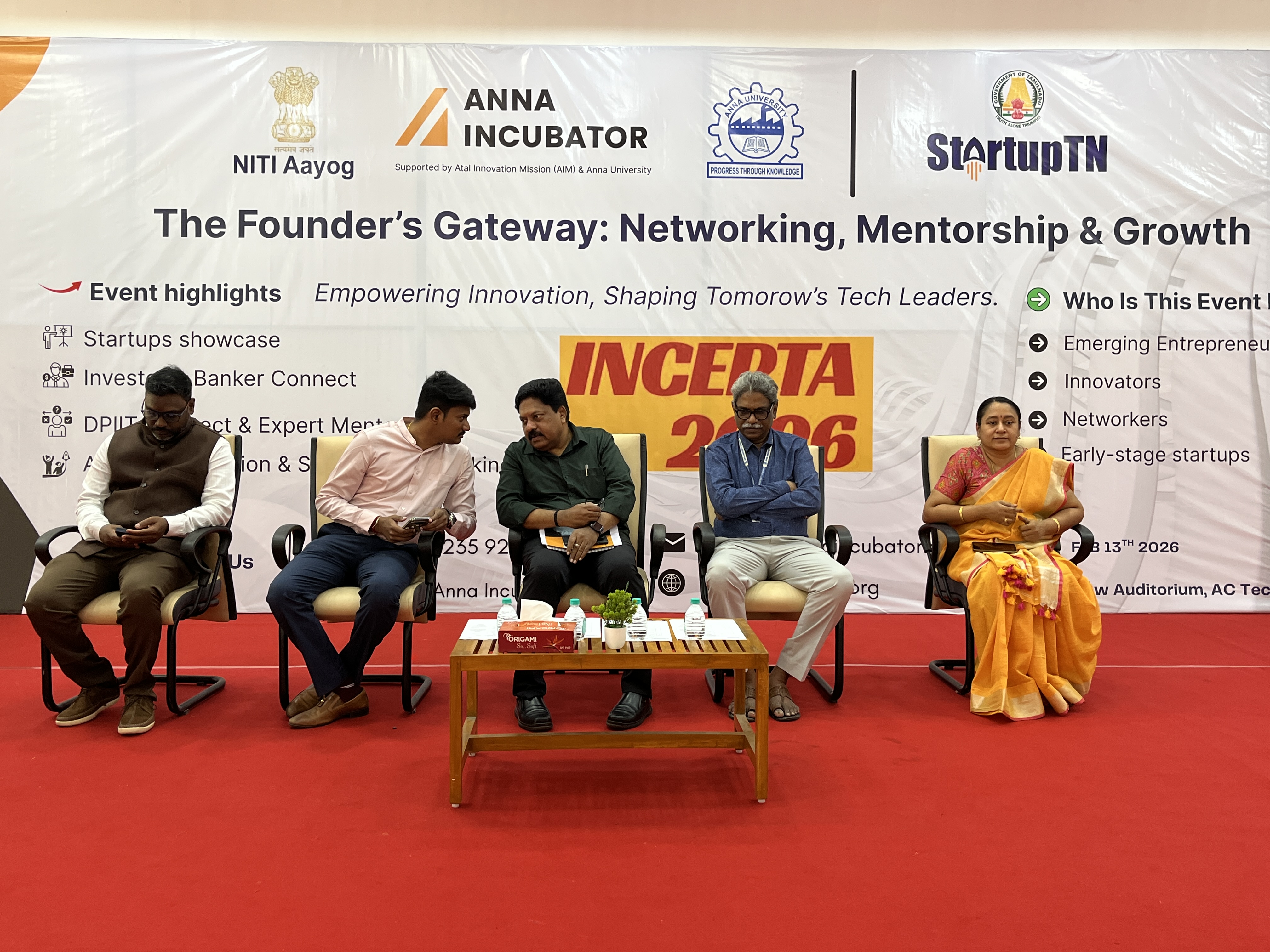 Incepta 2026 with StartupTN